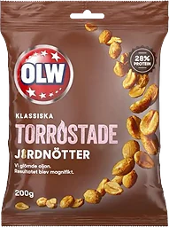 Jordnötter Torrostade