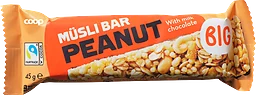 Müslibar Mjölkchoklad & jordnötter