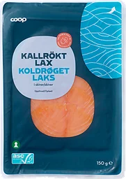 Lax Kallrökt Skivad