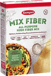 Mjölmix med fiber