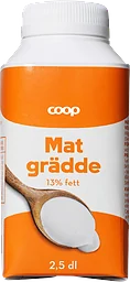 Matlagningsgrädde 13%