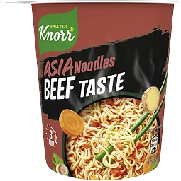 Asia noodles Nötkött