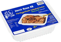 Kebab Naturell Färdiggrillad Fryst