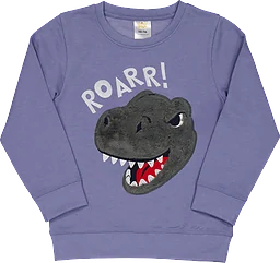 Collegetröja Dinosaurie 92-128