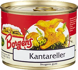 Kantareller i Vatten