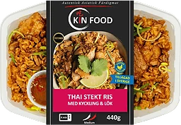Färdigmat Thai stekt Ris med Kyckling