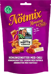 Nötmix Honung & Chili Den lille Nöttefabrikken