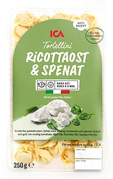 Pasta Tortellini Ricottaost och Spenat Färsk