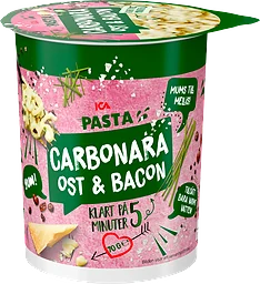 Pasta Cup Carbonara