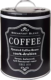 Plåtburk Kaffe Svart 1-p