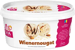 Gräddglass Wienernougat