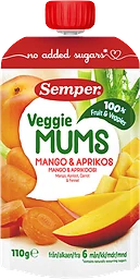 Veggie Mums Mango & aprikos 6 Mån
