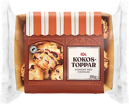 Kokostoppar Choklad