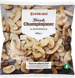 Champinjoner Skivade Frysta