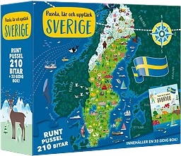 Pussla, lär och upptäck Sverige