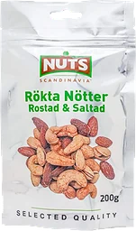 Rökta nötter Rostad & saltad