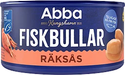Fiskbullar i räksås