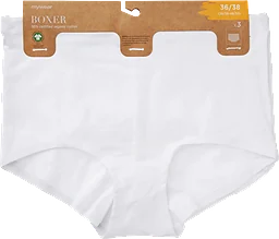 Boxer Annie vit 48/50 ICA I love eco