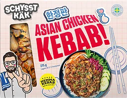 Asian Chicken Kebab