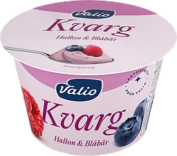 Hallon Blåbär Kvarg Laktosfri