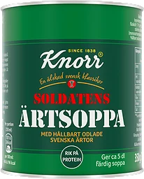 Soldatens ärtsoppa med Fläsk 350g