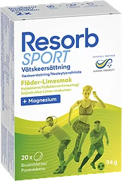 Vätskeersättning Sport Fläder & limesmak