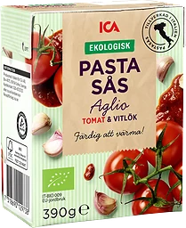 Pastasås tomat & vitlök Ekologisk ICA