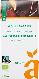 Mjölkchoklad Karamell Apelsin Eko