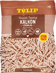 Kalkon Kokt Strimlad