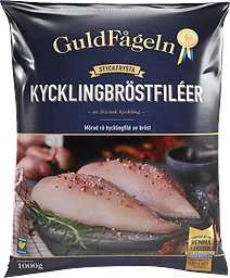 Kycklingbröstfilé mörad