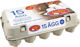 Ägg Frigående S 15-pack 750g