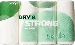 Hushållspapper Dry & Strong 4-pack