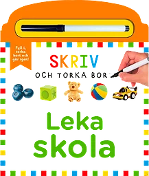 Leka skola Skriv och torka bort