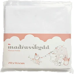Madrasskydd Plastad frotté 70x95cm