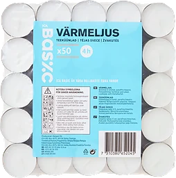 Värmeljus 4h