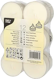 Värmeljus Maxi 12-pack