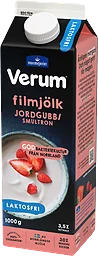 Jordgub Smultr Filmjölk Laktosfri 3,5%