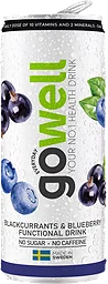 Svarta Vinbär Blåbär Vitamin Vatten, Burk