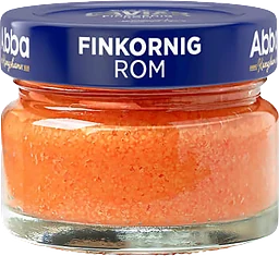 Finkornig rom röd