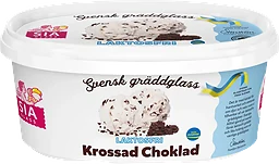 Gräddglass Krossad choklad laktosfri