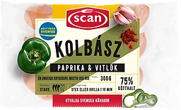 Kryddkorv Kolbasz Paprika och Vitlök 75% Kötthalt