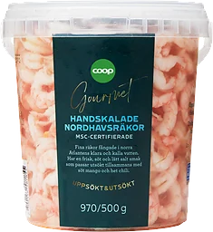 Räkor Handskalade