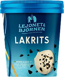 Glass Lakrits Lejonet & Björnen