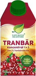 Tranbär koncentrat 500ml
