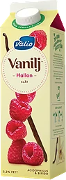 Hallon Slät Vaniljyoghurt 2,2%