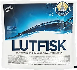 Lutfisk utan skinn ca