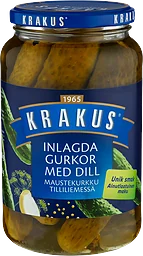 Gurka inlagd med dill