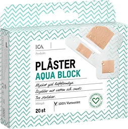 Plåster Aqua block 20-p