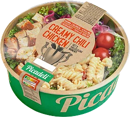 Pastasallad Kyckling Krämig Chili