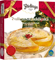 Saffrankladdkaka, Fryst